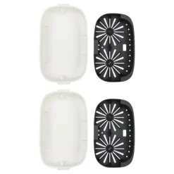 Sladdlös elektrisk snurrmopp med hink, 150 RPM, 400 ml vattentank, för golv och fönster, gul