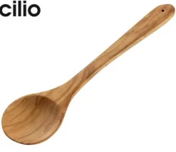 Slev - kökssked Cilio - 182033 - C Toscana träslev, brun, 30 x 6,4 x 1 cm