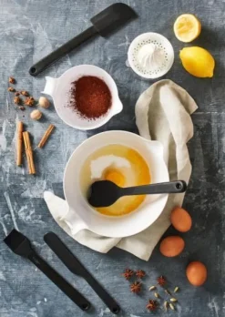 Slickepott sked silikon Svart 27 cm