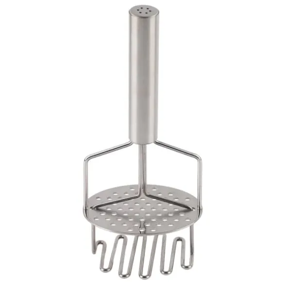 Slitstark rostfritt stål dubbellager kökspotatisstöt - lätt potatismos