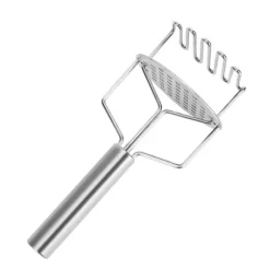 Slitstark rostfritt stål dubbellager kökspotatisstöt - lätt potatismos