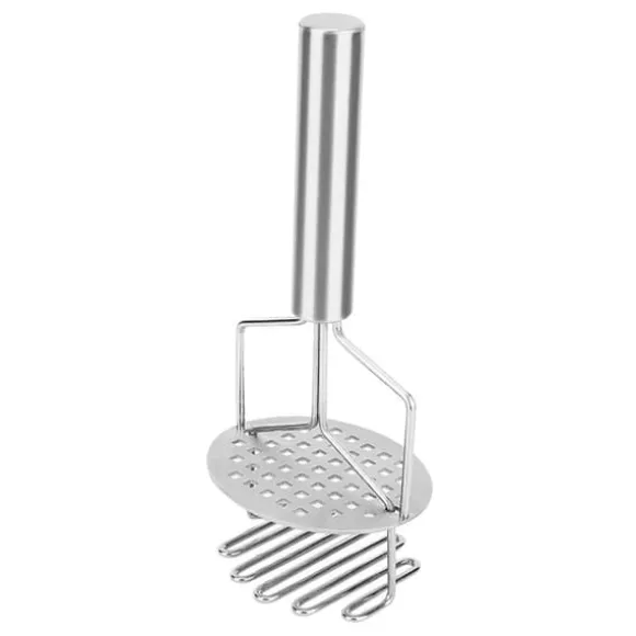 Slitstark rostfritt stål dubbellager kökspotatisstöt - lätt potatismos