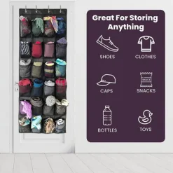 Smart Förvaringshylla till Dörr - Svart