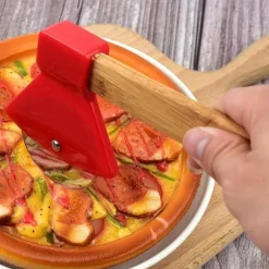 Smart Pizzakniv - Röd - 18 cm