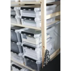 SmartStore Classic 15 -förvaringslåda med lock, 10 st förpackning