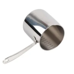 Smörvärmare i rostfritt stål med snabb värmeledning, tre lager, smörvärmare och noggranna skalor, 900 ml