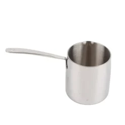 Smörvärmare i rostfritt stål med snabb värmeledning, tre lager, smörvärmare och noggranna skalor, 900 ml