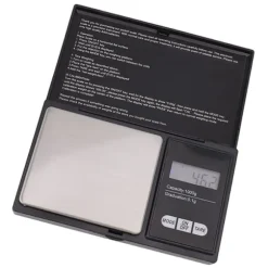 Smyckesvåg LCD-skärm 0,01 g till 1000 g Hög noggrannhet Enhetskonvertering Digital fickvåg för familjekök Café