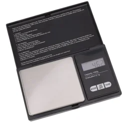 Smyckesvåg LCD-skärm 0,01 g till 1000 g Hög noggrannhet Enhetskonvertering Digital fickvåg för familjekök Café