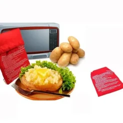 Snabbmatlagningspåse för potatis/potatis Snabbmatlagning för mikrovågsbakad potatis
