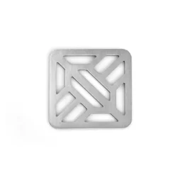 Snygg underläggshållare i rostfritt stål för moderna hem Model 4