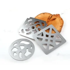 Snygg underläggshållare i rostfritt stål för moderna hem Model 4