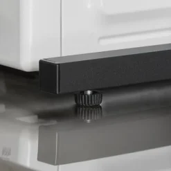 SoBuy Mikrovågsugn hylla med krokar, Kökshylla, hylla till mikrovågsugn,KCR08-PF