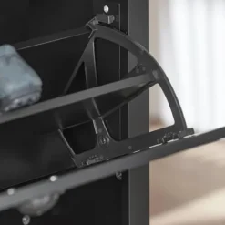 SoBuy Skoskåp med 2 fack, skoförvaring, FSR87-SCH