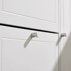 SoBuy Smal skoskåp med med 3 dörrar Skohylla Hallmöbler FSR114-W