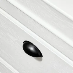 SoBuy Smalt skoskåp med 3 dörrar –53x24x119cm | För 12 par skor | Hallförvaring | Vit FSR94-WG