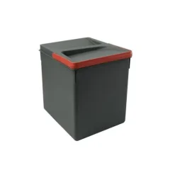 Sop 8198123 för kökslåda Återvinningsplast grå antracit Emuca