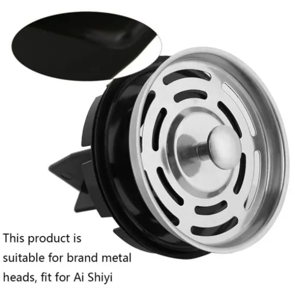 Sopförstörare med multifunktionsdispenser och tillbehör för vattenfilterplugg