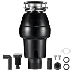 Sophantering 3/4 HP, 3600 RPM, kontinuerlig matavfallshantering, energieffektiv, tyst drift, enkel installation