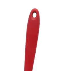 Soppslev Serveringssked Silikon 11,2 tum Bekvämt grepp Värmebeständigt köksredskap för middag Hem Röd