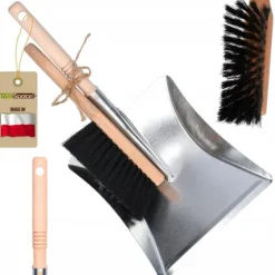 Sopskyffel i trä + borstset