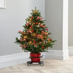 Soptunnedolly, 38x38x11 cm, Svart, Justerbar rullvagn