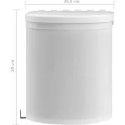 Soptunnor & papperskorgar - Living Inbyggd sophink plast 12 L