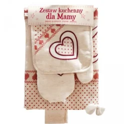 Sorrento köksset för mamma / ugnsficka, gripklo, handske/