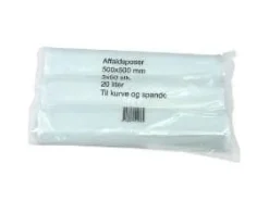 Spandepose 20 ltr 500x500 mm 17 my LDPE Clear,3 rl x 50 st/pk