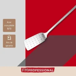 Spatel i rostfritt stål - FMprofessional - 50 x 50 x 20 cm - Silver - Kök - Rostfritt stål