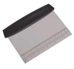 Spatel, skrapa för kakor och pajer 15 cm med skala och handtag