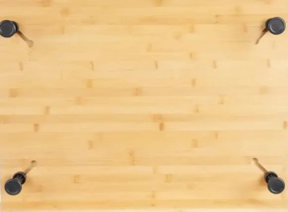 Spishäll Täckplatta - Skärbräda - Bambu - Rektangulär - 75 × 54 × 10 cm - Lila