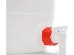 SPONSER Dryckesfat med tappkran vit 15L (NEW)