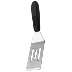 Spårad spatel i rostfritt stål Non Stick-flipping multifunktionell matlagningsspatel för japanskt kök