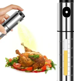 Sprayolja i rostfritt stål med våg Model 1