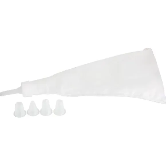 Spritspåse med 5 plastmunstycken 28 cm Zenker Smart Pastry