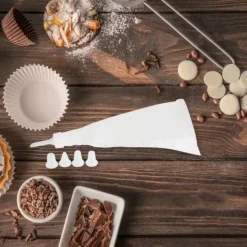 Spritspåse med 5 plastmunstycken 28 cm Zenker Smart Pastry