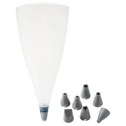 Spritsset Silikon 9 delar Cookie