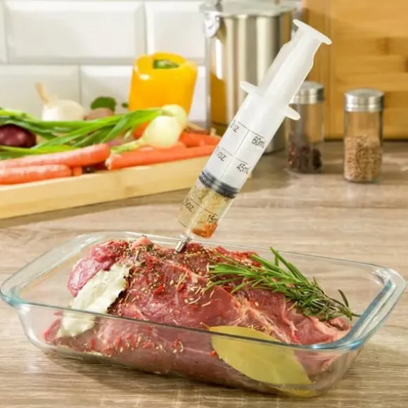 SPRUTA INJEKTOR 60ml FÖR ATT KÖTA MARINERING AV KÖTT KLAUSBERG KB-7155