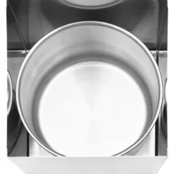 Såsbehållare - Living Dressingbehållare rostfritt stål 3,5 L