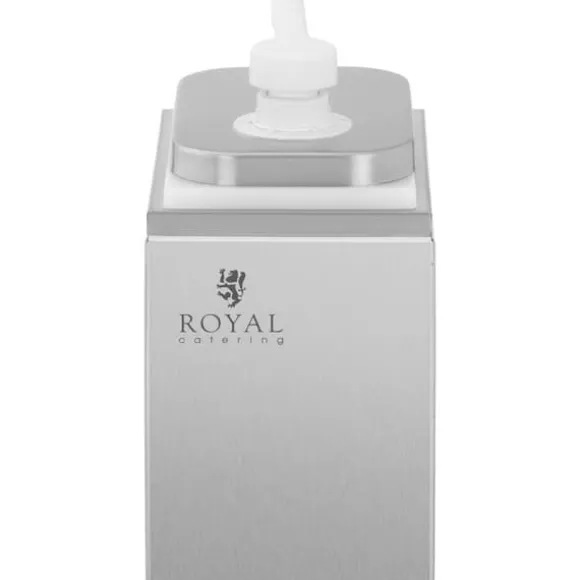 Såsdispenser med rostfri pump, 2 l