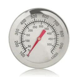 2st 50-500°C ugnstermometer i rostfritt stål, matlagningstermometer med dubbla mätare