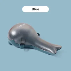 Söt Fruktskalare Rostfritt Stål Grönsaksskalare Multifunktionell Potatisskalare för Kök Blå