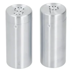 2st Kryddburk Rostfritt stål Kryddflaska Salt och peppar Shaker Köksverktyg Rostfritt stål Färg