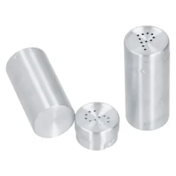 2st Kryddburk Rostfritt stål Kryddflaska Salt och peppar Shaker Köksverktyg Rostfritt stål Färg