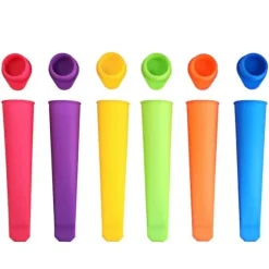 6st MULTICOLOER Glassform Glass Sorbet Yoghurt DIY Silikon Kit