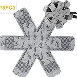 18st Pan Protector Non-woven Tyg Non-stick Pan Dividers För Kök Pot Protector Osuter Separator