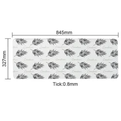 2st stänkskärm för köksolje i aluminiumfolie, stänkskydd för hushållskök