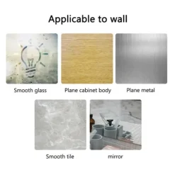 Söta tecknade djursvansväggskrokar Multifunktionella klibbkrokar för att hänga tandborste Dusch Hemväggsarrangör