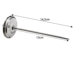 Stektermometer | Analog Köttermometer Rostfritt Stål